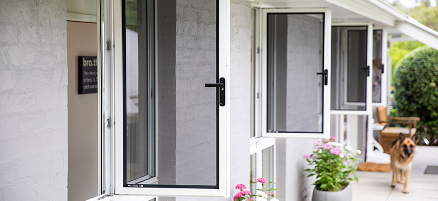 Hinged Window Screens Bth Security Doors Screens Adelaide